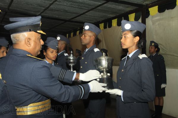 The Commissioning and Passing Out Parade at SLAF Diyatalawa